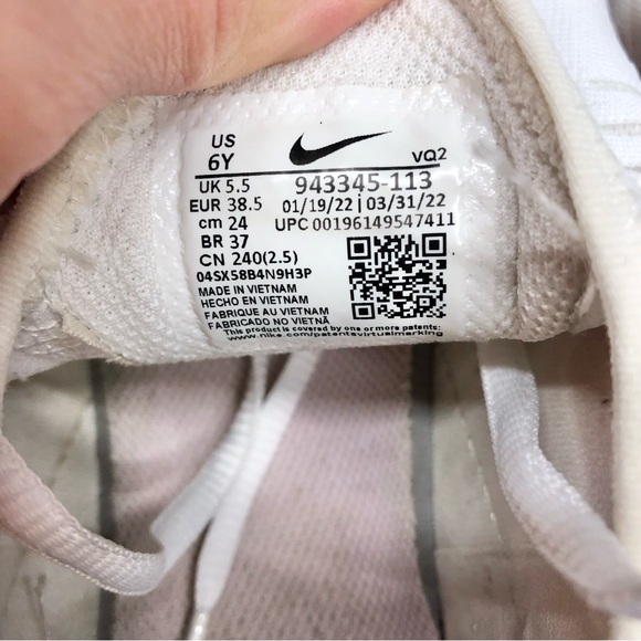 Nike air max 270 sneaker athletic running shoe white pink foam honeydew fashion - Picture 9 of 11